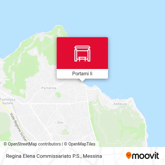 Mappa Regina Elena Commissariato P.S.