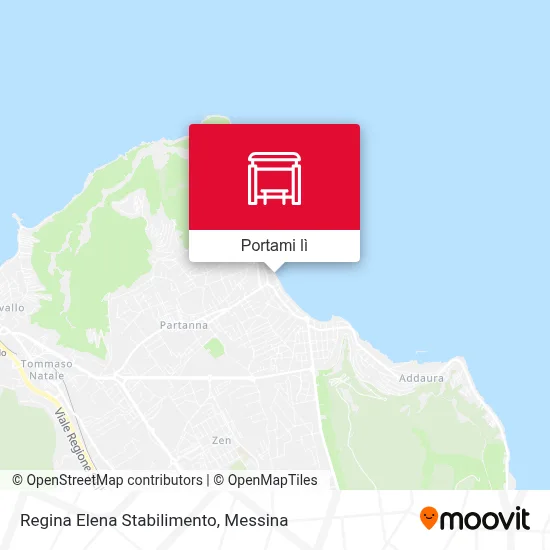 Mappa Regina Elena Stabilimento