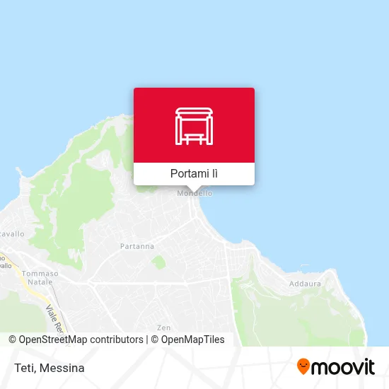 Mappa Teti