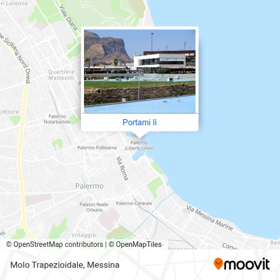 Mappa Molo Trapezioidale