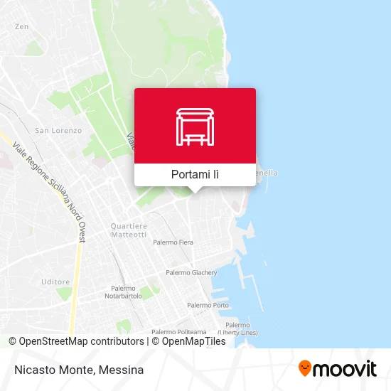 Mappa Nicasto Monte