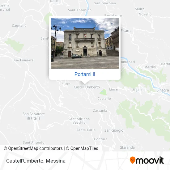 Mappa Castell'Umberto