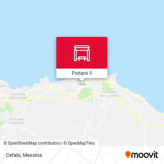 Mappa Cefalù