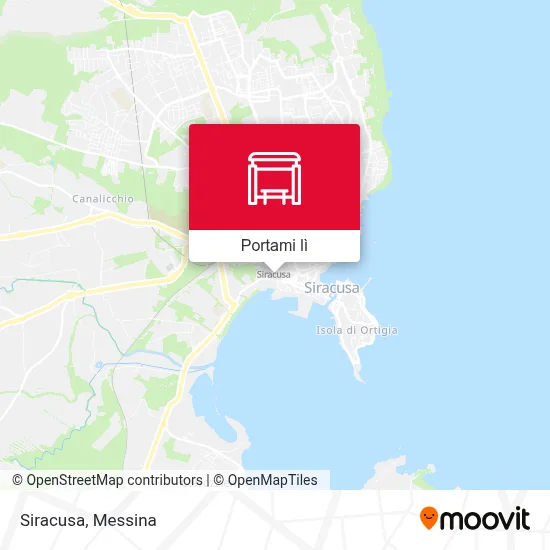 Mappa Siracusa