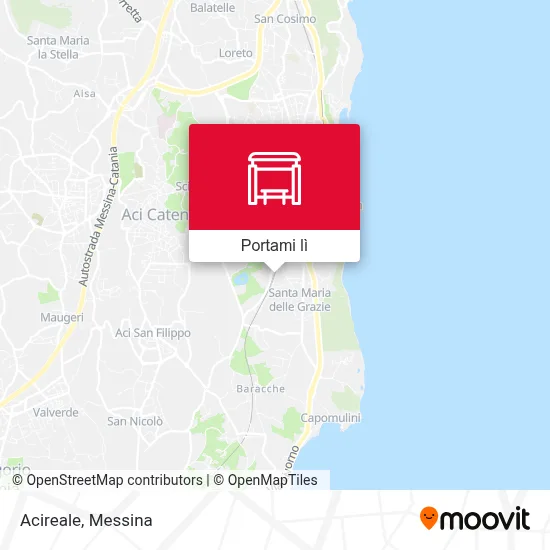Mappa Acireale
