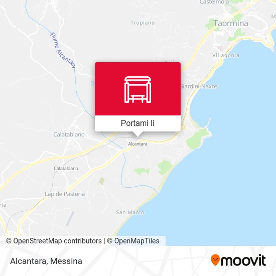 Mappa Alcantara