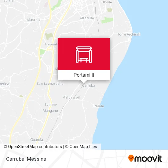 Mappa Carruba