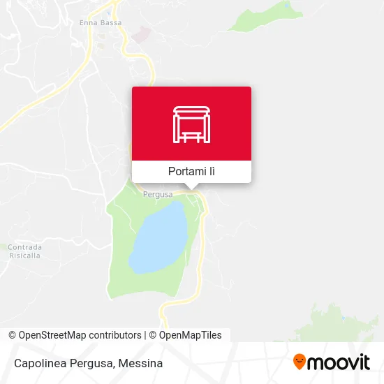 Mappa Capolinea Pergusa