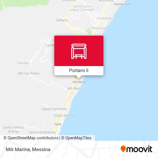 Mappa Mili Marina
