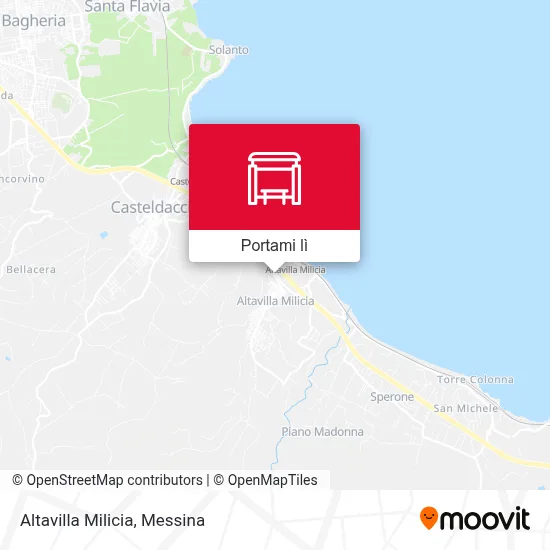 Mappa Altavilla Milicia