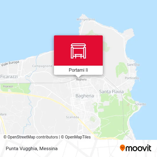 Mappa Punta Vugghia