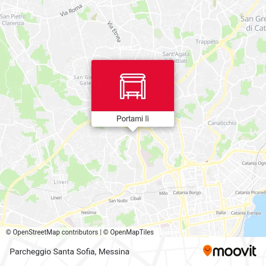 Mappa Parcheggio Santa Sofia