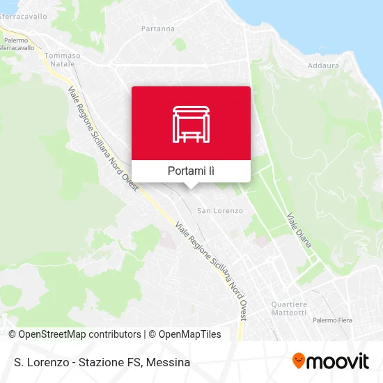 Mappa S. Lorenzo - Stazione FS