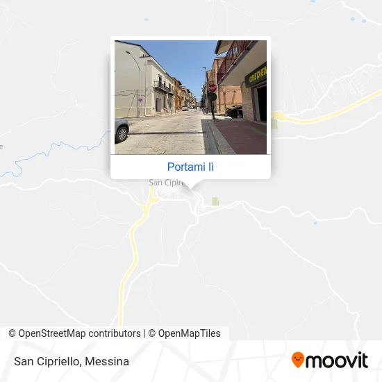 Mappa San Cipriello