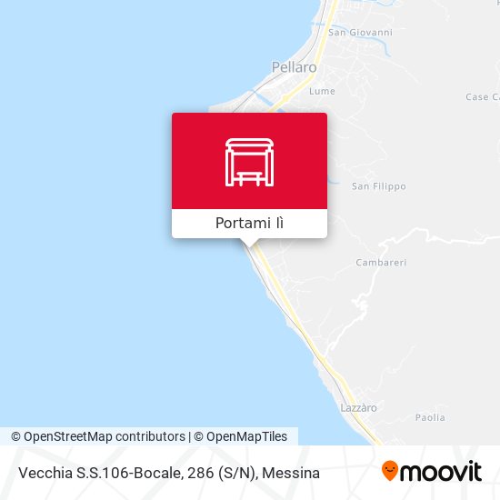 Mappa Vecchia S.S.106-Bocale, 286  (S / N)