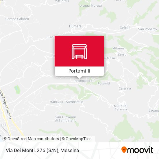 Mappa Via Dei Monti, 276  (S/N)