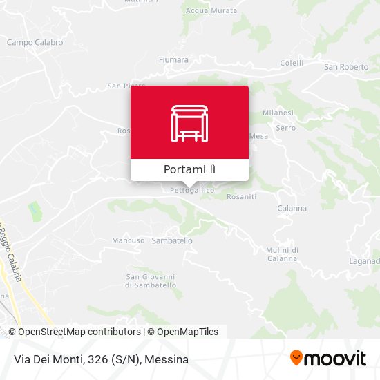Mappa Via Dei Monti, 326  (S/N)