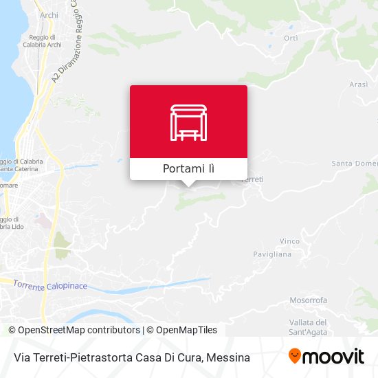 Mappa Via Terreti-Pietrastorta  Casa Di Cura