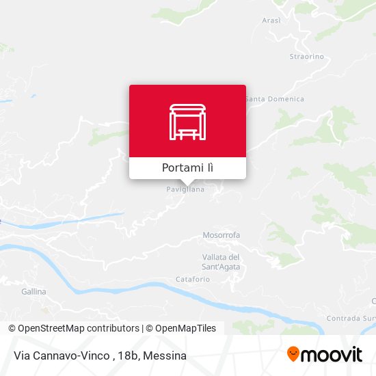 Mappa Via Cannavo-Vinco , 18b