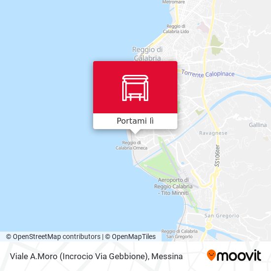 Mappa Viale  A.Moro  (Incrocio Via Gebbione)