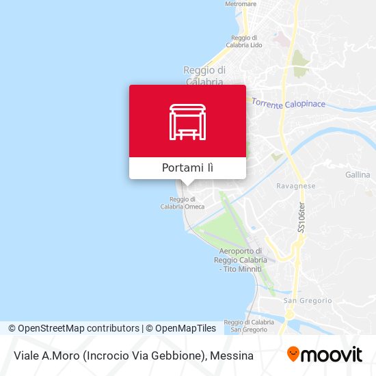 Mappa Viale  A.Moro  (Incrocio Via Gebbione)