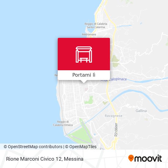 Mappa Rione Marconi  Civico 12