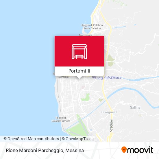 Mappa Rione Marconi  Parcheggio
