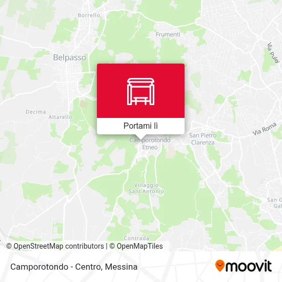 Mappa Camporotondo - Centro