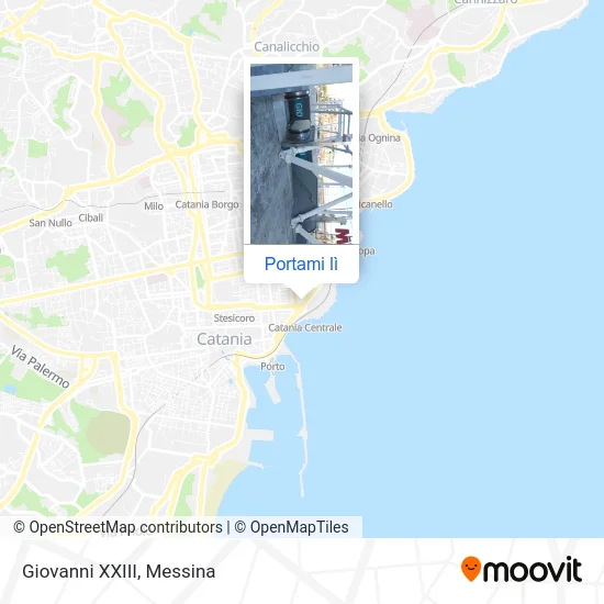 Mappa Giovanni XXIII