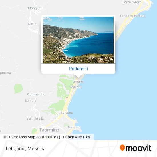 Mappa Letojanni