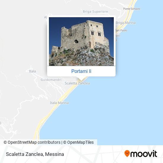 Mappa Scaletta Zanclea