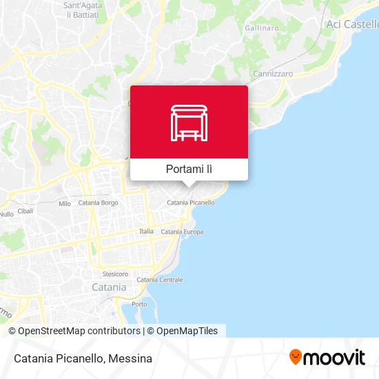 Mappa Catania Picanello