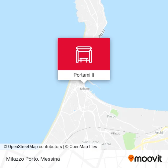 Mappa Milazzo Porto