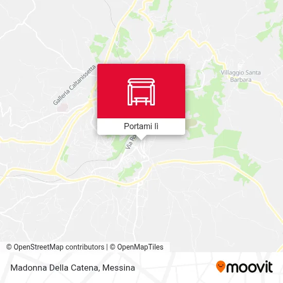 Mappa Madonna Della Catena