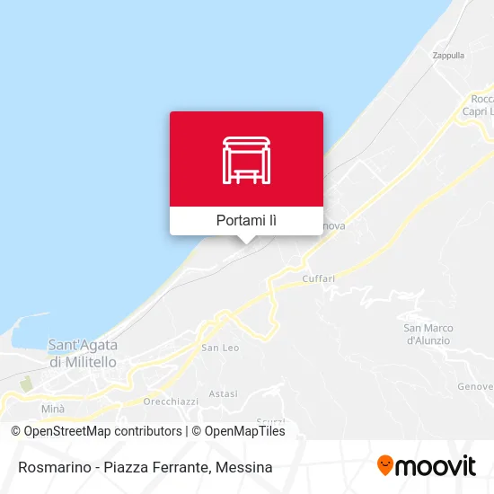 Mappa Rosmarino - Piazza Ferrante