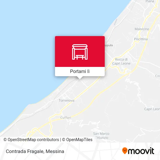 Mappa Contrada Fragale