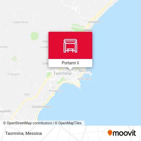 Mappa Taormina