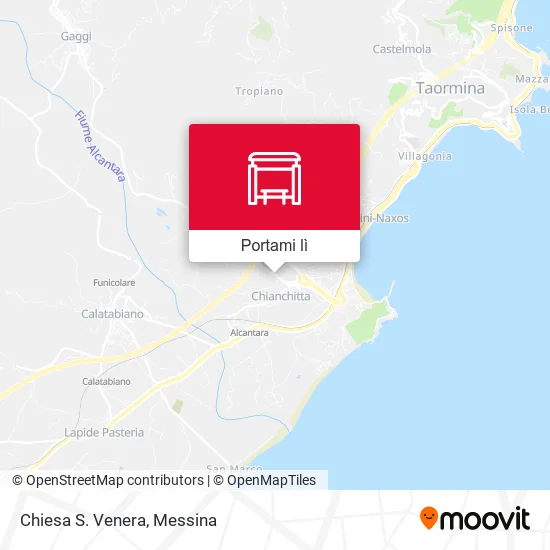 Mappa Chiesa S. Venera