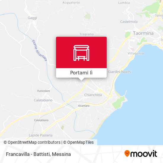 Mappa Francavilla - Battisti