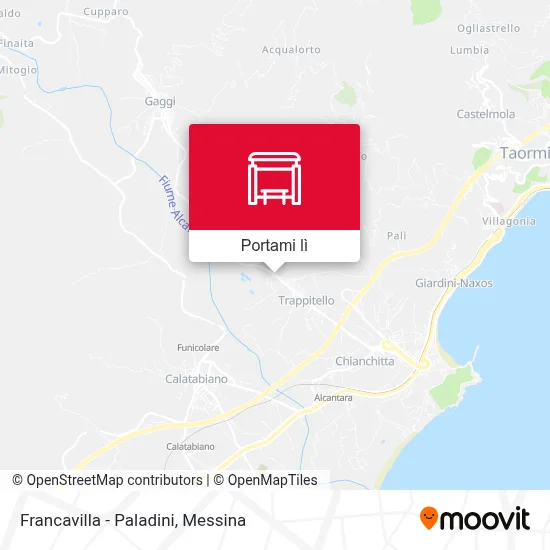 Mappa Francavilla - Paladini