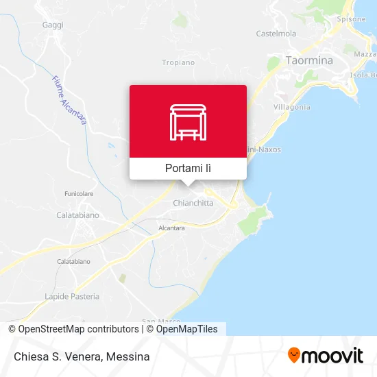 Mappa Chiesa S. Venera