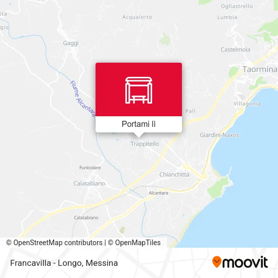 Mappa Francavilla - Longo