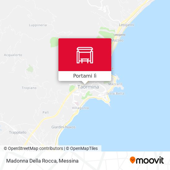 Mappa Madonna Della Rocca
