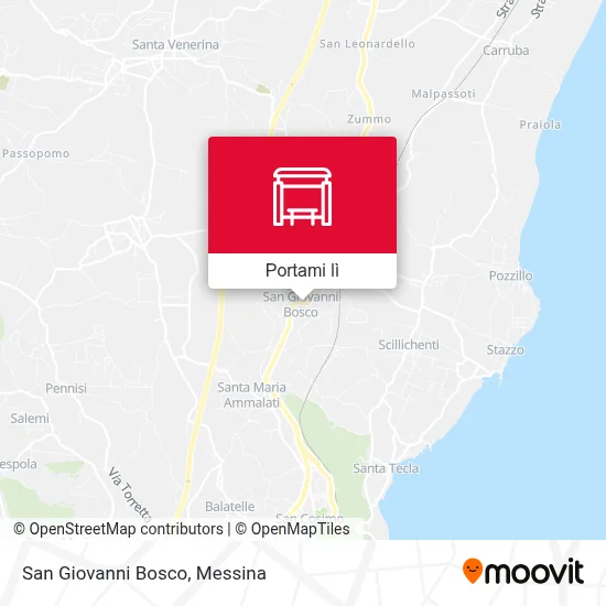 Mappa San Giovanni Bosco