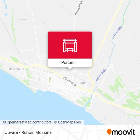 Mappa Juvara - Renoir