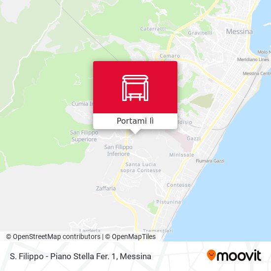 Mappa S. Filippo - Piano Stella Fer. 1