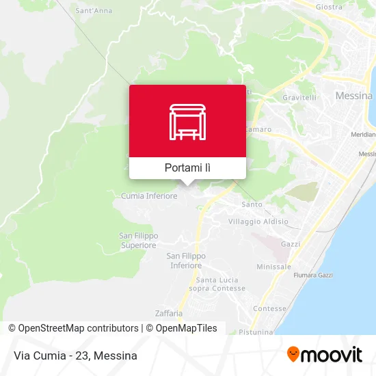 Mappa Via Cumia - 23