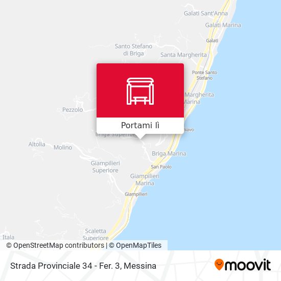 Mappa Strada Provinciale 34 - Fer. 3