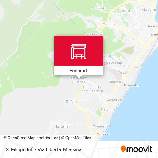 Mappa S. Filippo Inf. - Via Libertà