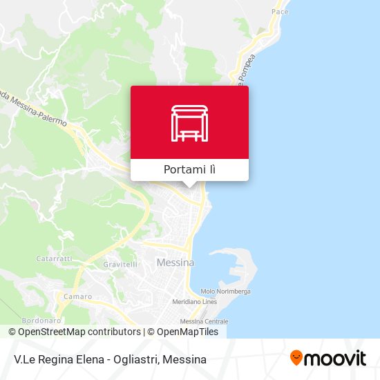 Mappa V.Le Regina Elena - Ogliastri